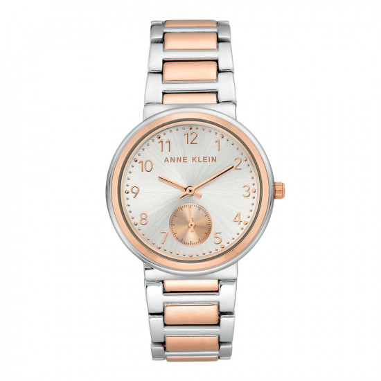 Rose Gold Two-Tone Link Watch With Remote Sweep