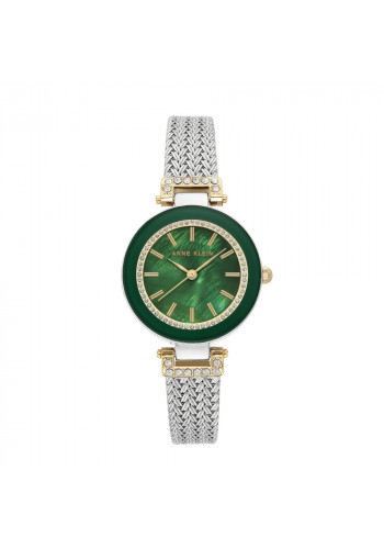 Green Mother Of Pearl Dial Watch