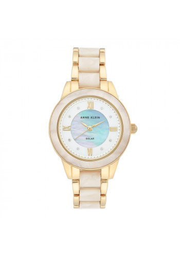 Considered Solar Powered Ivory Link Watch
