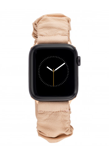 Leather Scrunchie Elastic Band for Apple Watch®