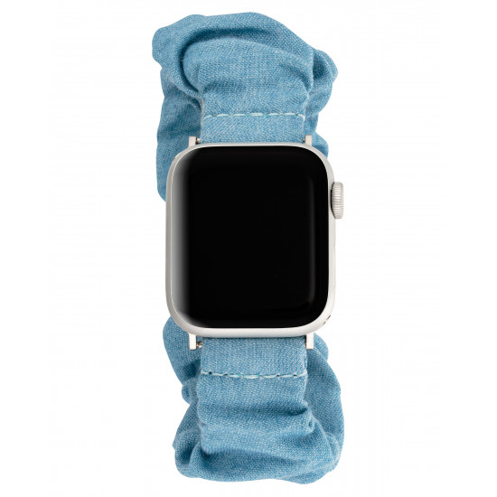 Denim Scrunchie Band for Apple Watch®